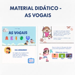 Material didático - As vogais