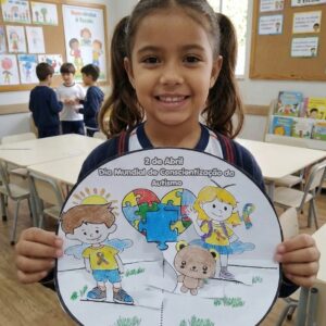 Atividade interativa 3D – Conscientização do autismo